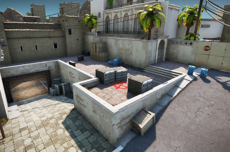 Counter-Strike’s Dust 2 