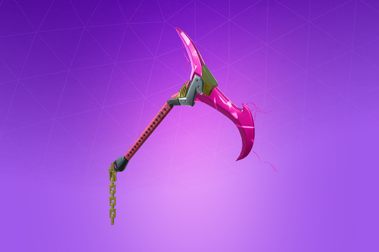 Using a pickaxe