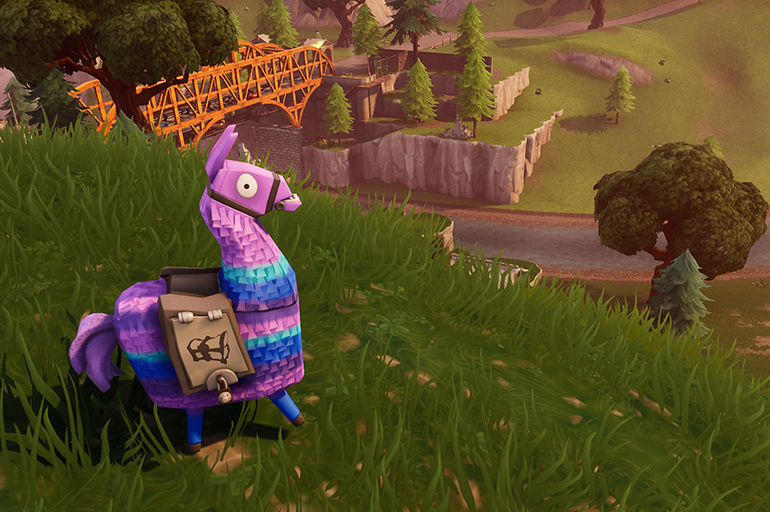 Llama in Fortnite