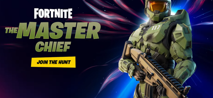 Halo's Master Chief becomes Fortnite's new hunter