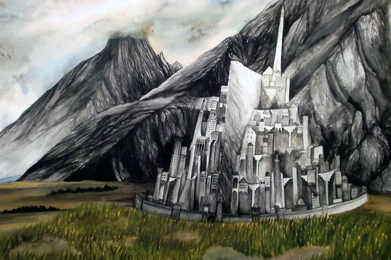 Minas Tirith from The Lord of the Rings