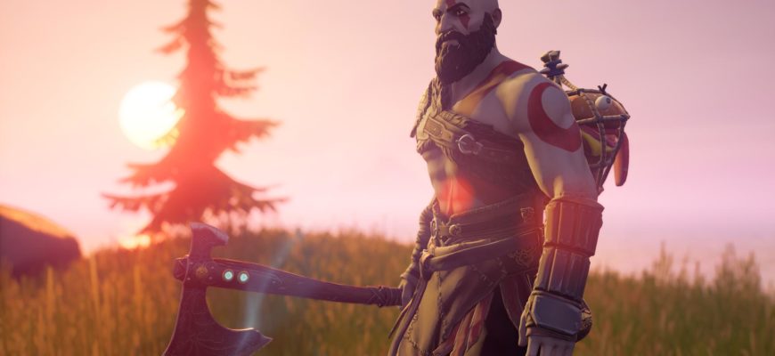 Skin Kratos Fortnite