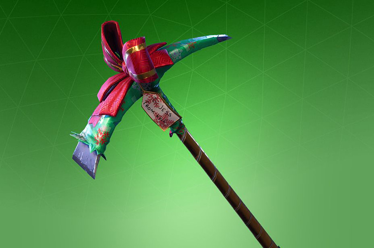 Green pickaxes